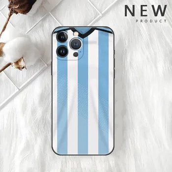Чехол с изображением Аргентины для Apple iPhone 11 13 14 12 Pro Max 7 8 XR X 6 5 5S SE 2022 13ProMax, черный силиконовый чехол для телефона iPhone 14 Plus