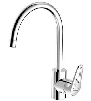 Смеситель Bravat Drop-D F748162C-2 для кухонной мойки