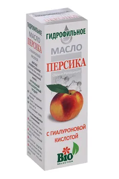 Масло Персика гидрофильное с гиалуроновой кислотой, 100 мл