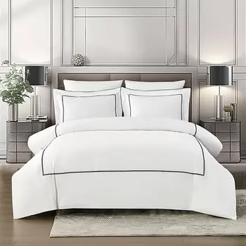 ARYA HOME COLLECTION Постельное Белье Elegant Сатин с Вышивкой 2 Спальное 200x220 Dazzel