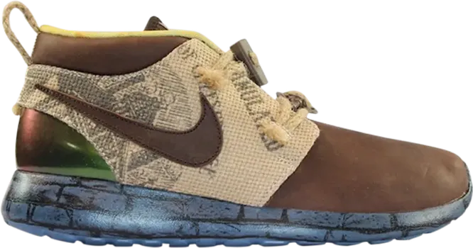 Кроссовки Nike Roshe Run Trollstrike 'Boxtrolls', коричневый