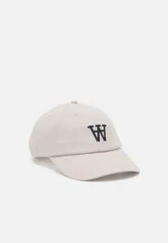 Бейсболка ELI EMBROIDERY UNISEX Double A by Wood Wood, цвет off-white