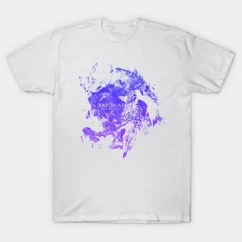 T Shirt Women Abyss Splatter Blue Harajuku Print Kawaii Tshirt Summer Short Sleeve Female T-Shirt Top Tee S розовый