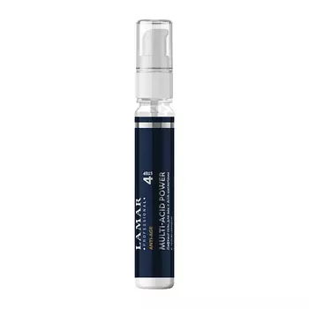 LAMAR PROFESSIONAL Лифтинг-гель для век с AHA-кислотами и ниацинамидом MULTI-ACID POWER 25.0