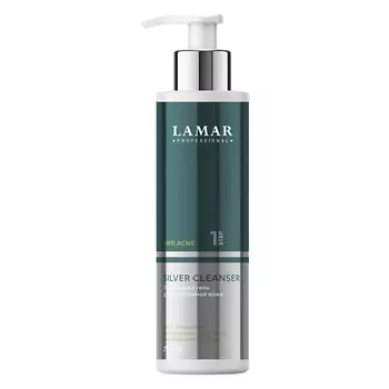LAMAR PROFESSIONAL Очищающий гель для проблемной кожи SILVER CLEANSER 200.0