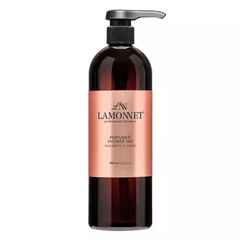 LAMONNET Гель для душа парфюмированный, Лист смородины и ветивер 750.0