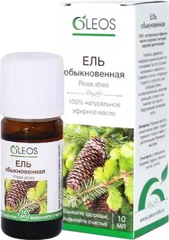 Масло эфирное Oleos Ель 10мл