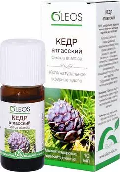 Масло эфирное Oleos Кедр 10мл
