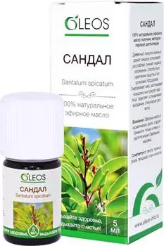 Масло эфирное Oleos Сандал 5мл