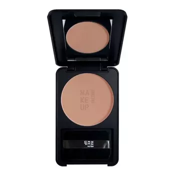 MAKE UP FACTORY Пудра-основа для лица минеральная компактная Mineral Compact Powder Foundation