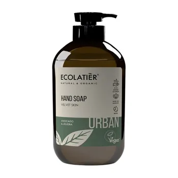 Жидкое мыло для рук «Бархатная кожа» Ecolatier, 400 мл