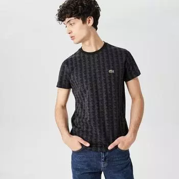 Мужская футболка Lacoste Oversized Fit из хлопка