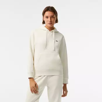 Женское худи Lacoste Loose Fit с карманом-кенгуру