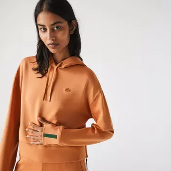 Женская толстовка Lacoste Loose Fit с капюшоном