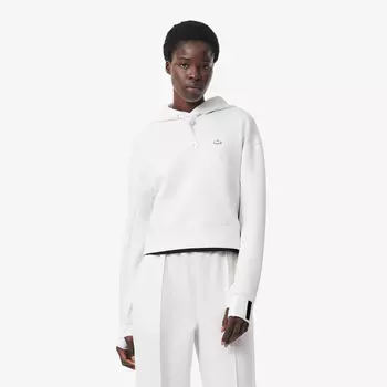 Женская толстовка Lacoste Loose Fit с капюшоном
