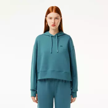 Женская толстовка Lacoste Loose Fit с капюшоном