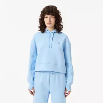 Женская толстовка Lacoste Loose Fit с капюшоном