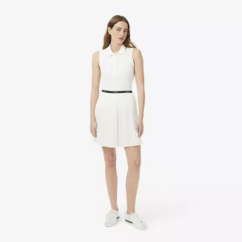 Короткая плиссированная юбка Lacoste