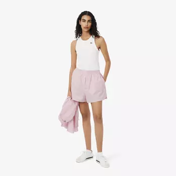Женские шорты Lacoste из хлопка
