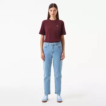 Женские прямые джинсы Lacoste