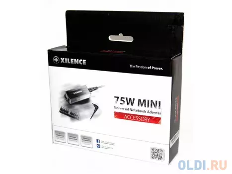 Блок питания для ноутбука Xilence SPS-XP-LP75.XM008 75Вт 11 переходников