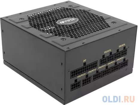 Блок питания Hiper ATX 700W HPB-700FMK2 80+ gold (24+4+4pin) APFC 120mm fan 6xSATA Cab Manag RTL