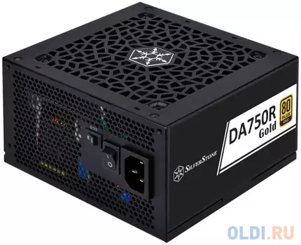 Блок питания Silverstone G54ADA075R0M220 80 PLUS Gold 750W ATX 3.0 &amp; PCIe 5.0 Fully Modular Power Supply