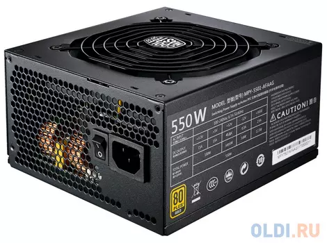 Блок питания Cooler Master MWE Gold 550 Full Modular 550 Вт