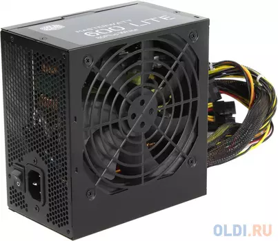 Блок питания ATX 600 Вт Cooler Master MasterWatt Lite 600 MPX-6001-ACABW-ES
