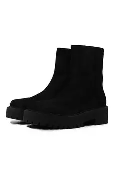 Замшевые полусапоги Gianvito Rossi