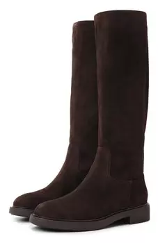 Замшевые сапоги Ascott Gianvito Rossi