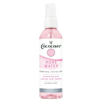 Cococare, Rose Water, Hydrating Facial Mist, Alcohol-Free, 4 fl oz (118 ml)