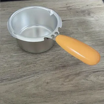 Горшок для плавления шоколада, духовка, котел для сыра, для выпечки фондю, инструмент «сделай сам», нагреватель, плавильный котел для шоколада жёлтый