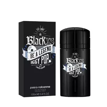 Black XS Be a Legend Iggy Pop