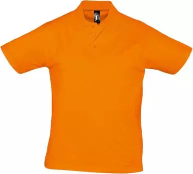 Рубашка поло мужская Prescott men 170 оранжевая, размер XXL