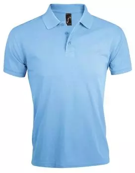 Рубашка поло мужская PRIME MEN 200 голубая, размер 4XL
