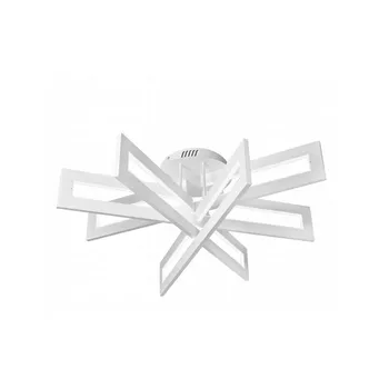 Потолочная люстра светодиодная диммируемая с пультом 9082-R800-X 128W WH iLedex Stalker