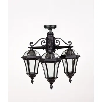 Потолочный светильник уличный IP44 Oasis Light ROMA S 95270SA/3 Bl в фиде фонаря