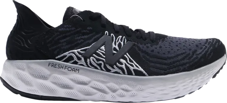 Кроссовки New Balance Fresh Foam 1080 Wide 'Black Grey', черный