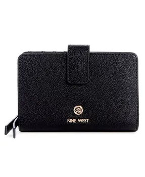 Женский французский кошелек Lockup 9 Nine West, черный