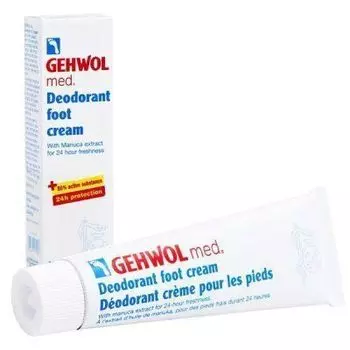 Gehwol, Deodorant foot cream, Крем-дезодорант для ног, 75 мл
