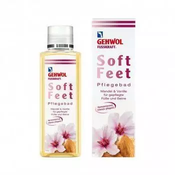 Gehwol, Soft feet, Pflegebad, Ванна для ног миндаль и ваниль, 200 мл