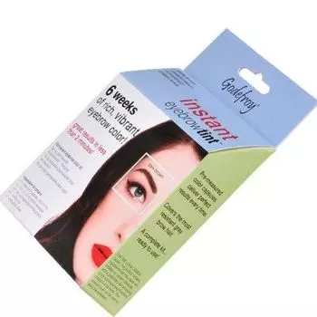 Godefroy Dark Brown Краска-Хна в капсулах для бровей Темно-Коричнева 15 капсул