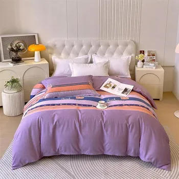 Vintage Floral Duvet Cover Boho Garden Style Comforter Cover with Zipper Queen Bedding for All Season Soft Breathable Easy Care 150x200cm Single 1Pc
