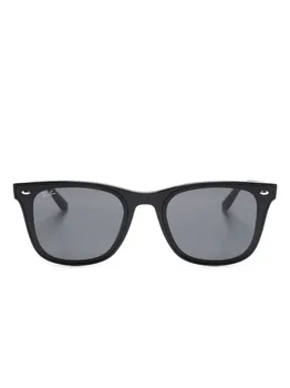 Ray-Ban солнцезащитные очки в квадратной оправе, черный