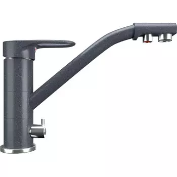 Смеситель для кухни Ulgran U-010-343 антрацит