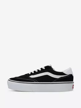 Кеды женские Vans Brooklyn Ls Platform, Черный