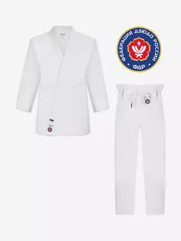 Кимоно для дзюдо Clinch Judo Silver FDR белое, Белый