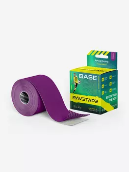 Кинезиотейп RaveTape BASE 55, Фиолетовый