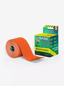 Кинезиотейп RaveTape BASE 55, Оранжевый